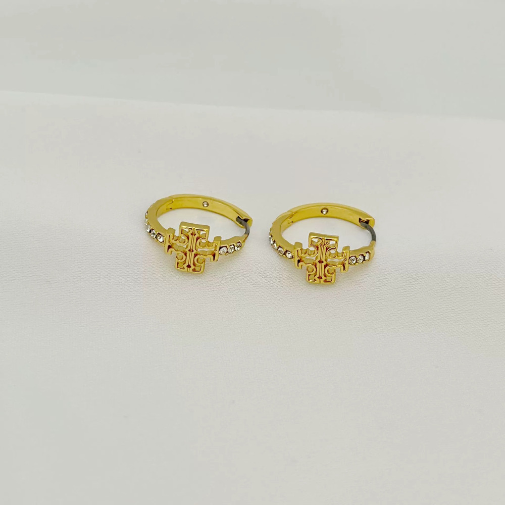 Tory Burch Rhinestone Earrings